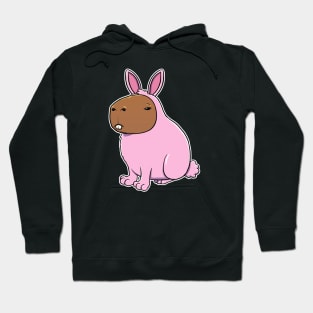 Capybara Bunny Costume Hoodie